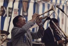 Doc Cheatham, Edinburgh Jazz Festival, 1986. Creator: Brian Foskett