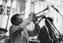 Doc Cheatham, Edinburgh Jazz Festival, 1986. Creator: Brian Foskett