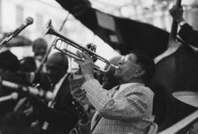 Doc Cheatham, Edinburgh Jazz Festival, 1986. Creator: Brian Foskett