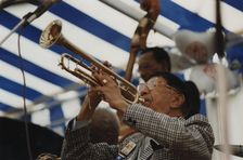 Doc Cheatham, Edinburgh Jazz Festival, 1988. Creator: Brian Foskett