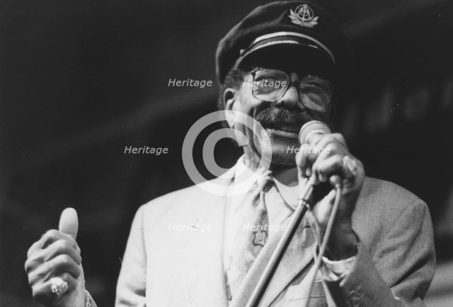 Doc Cheatham, Edinburgh Jazz Festival, 1988. Creator: Brian Foskett.