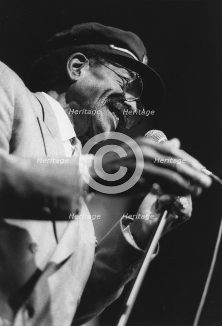 Doc Cheatham, Edinburgh Jazz Festival, 1988. Creator: Brian Foskett.