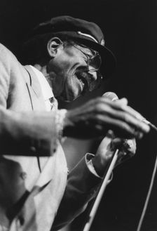 Doc Cheatham, Edinburgh Jazz Festival, 1988. Creator: Brian Foskett