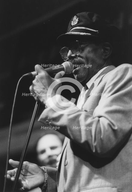 Doc Cheatham, Edinburgh Jazz Festival, 1988. Creator: Brian Foskett.