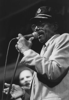 Doc Cheatham, Edinburgh Jazz Festival, 1988. Creator: Brian Foskett