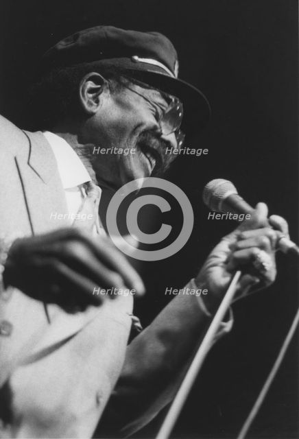 Doc Cheatham, Edinburgh Jazz Festival, 1988. Creator: Brian Foskett.