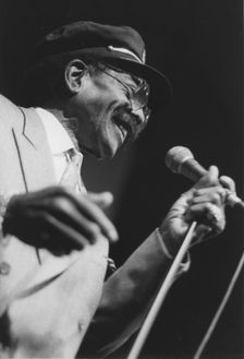 Doc Cheatham, Edinburgh Jazz Festival, 1988. Creator: Brian Foskett