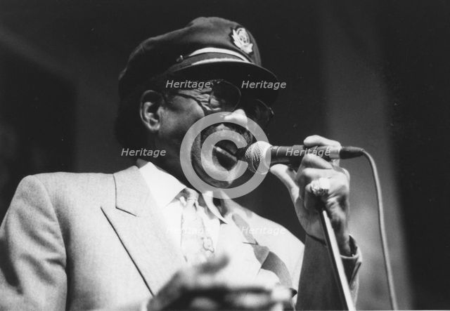 Doc Cheatham, Edinburgh Jazz Festival, 1988. Creator: Brian Foskett.