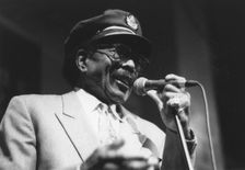 Doc Cheatham, Edinburgh Jazz Festival, 1988. Creator: Brian Foskett