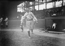Doc Johnston, Cleveland, Al, at National Park, Washington, D.C. (Baseball), 16 June 1913. Creator: Harris & Ewing