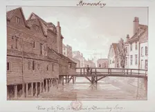Dockhead Folly, Bermondsey, London, 1828. Artist: John Chessell Buckler