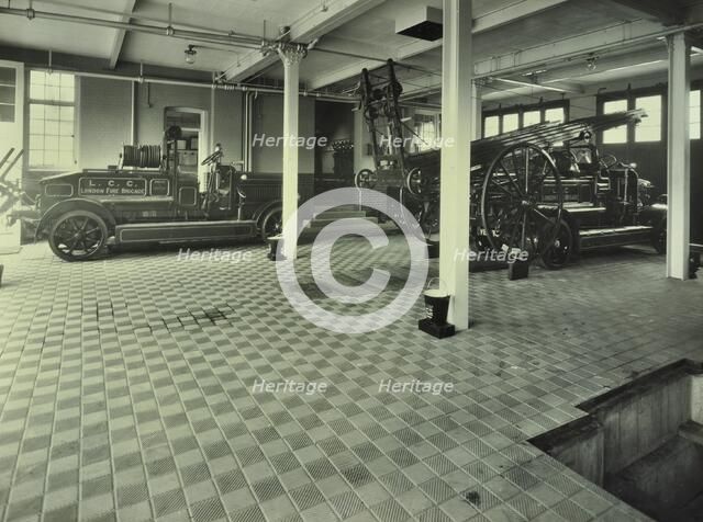 Dockhead Fire Station, No 8 Wolseley Street, Bermondsey, London, 1929. Artist: Unknown.