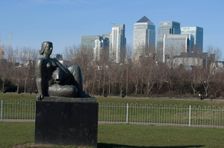 Docklands and Canary Wharf, London, England, UK, 2/3/10. Creator: Ethel Davies