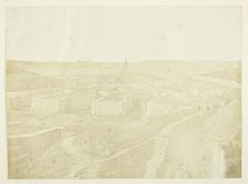 Docks of Sebastopol, Fort Nickolas on the Left, 1855. Creator: James Robertson