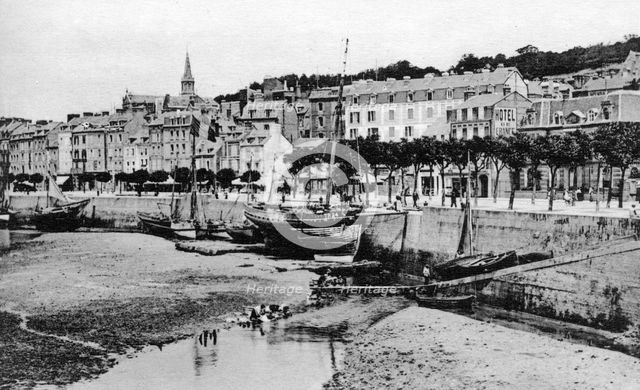 Dockside, Trouville, France, c1920s. Artist: Unknown
