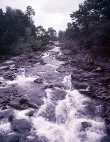Dochart Falls at Killin, Scotland, c1955. Creator: Arthur Charles Kirby Ware