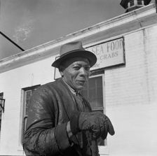 Dock worker, Washington, D.C., 1942. Creator: Gordon Parks
