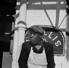 Dock worker, Washington, D.C., 1942. Creator: Gordon Parks