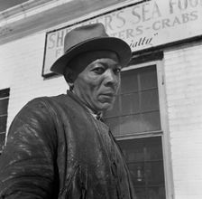 Dock worker, Washington, D.C., 1942. Creator: Gordon Parks