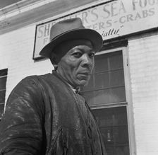 Dock worker, Washington, D.C., 1942. Creator: Gordon Parks