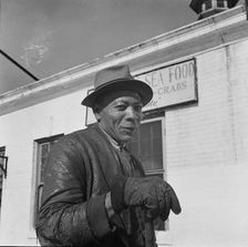Dock worker, Washington, D.C., 1942. Creator: Gordon Parks