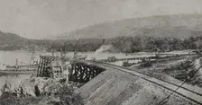 Dock of Juragua mines in the Bay of Santiago de Cuba, Cuba, 1898. Creator: Unknown