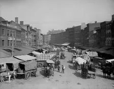 Dock Street, Philadelphia, Pa., c1908. Creator: Unknown