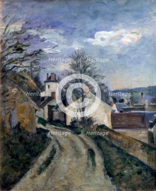 'Doctor Gachet's House at Auvers', c1873. Artist: Paul Cezanne