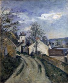Doctor Gachet's House at Auvers c1873. Artist: Paul Cezanne