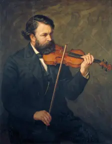 Doctor Joseph Joachim, 1876. Artist: James Archer