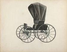 Doctor's Buggy, c. 1936. Creator: Fred Weiss