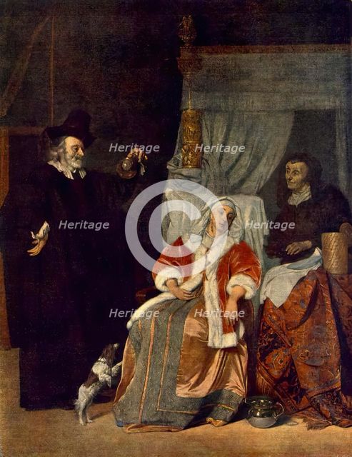 Doctor's Visit, 1660. Creator: Gabriel Metsu.