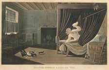 Doctor Syntax Loses His Wig 1820. Artist: Thomas Rowlandson