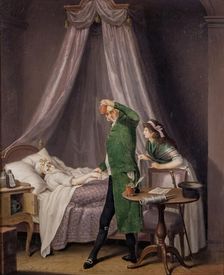 Doctor's visit, 1797. Creator: Per Hillestrom