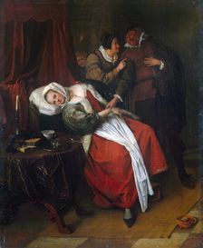 Doctor's Visit c1660. Creator: Steen, Jan Havicksz (1626-1679)