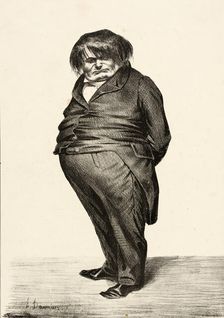 Docteur Prunelle, 1833. Creator: Honore Daumier