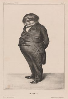Docteur Prunelle, 1833. Creator: Honore Daumier