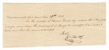 Document for tax exemption of the enslaved man Benjamin, owned by Edward Rouzee, July 21, 1806. Creator: Unknown
