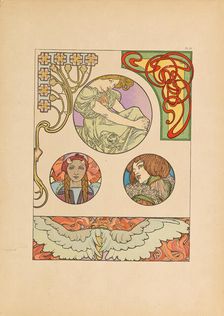 Documents Décoratifs, 1902. Creator: Mucha, Alfons Marie (1860-1939)