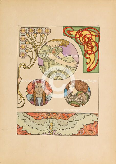 Documents Décoratifs, 1902. Creator: Mucha, Alfons Marie (1860-1939).
