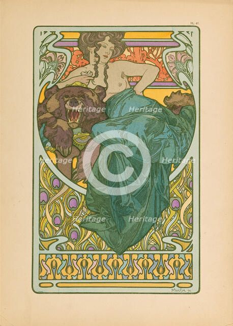 Documents Décoratifs, 1902. Creator: Mucha, Alfons Marie (1860-1939).