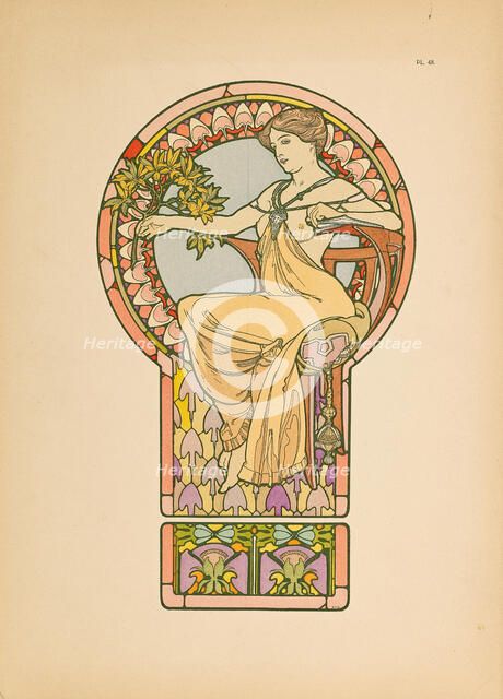 Documents Décoratifs, 1902. Creator: Mucha, Alfons Marie (1860-1939).
