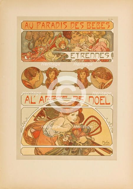 Documents Décoratifs, 1902. Creator: Mucha, Alfons Marie (1860-1939).
