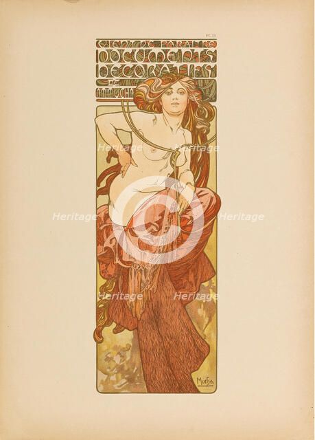 Documents Décoratifs, 1902. Creator: Mucha, Alfons Marie (1860-1939).