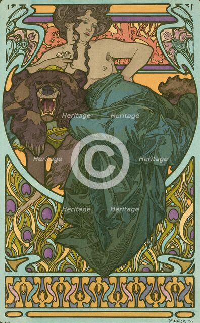 Documents Décoratifs, 1902. Creator: Mucha, Alfons Marie (1860-1939).