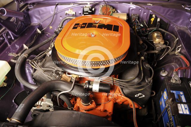 Dodge Coronet Hemi RT 1970. Artist: Simon Clay.