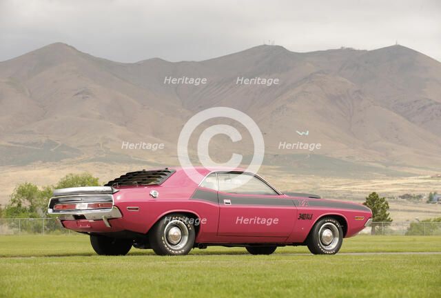 Dodge Challenger TA 1970. Artist: Simon Clay.