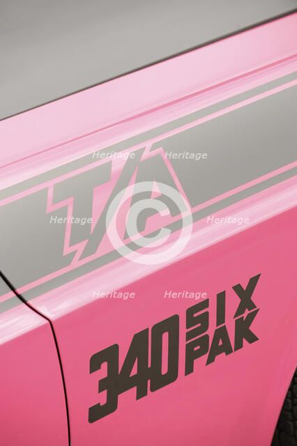 Dodge Challenger TA 1970. Artist: Simon Clay.