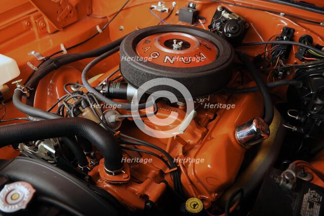 Dodge Charger Daytona 440 1969. Artist: Simon Clay.