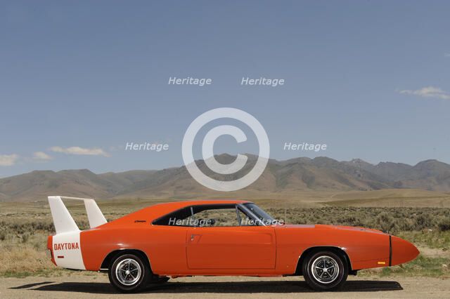 Dodge Charger Daytona 440 1969. Artist: Simon Clay.